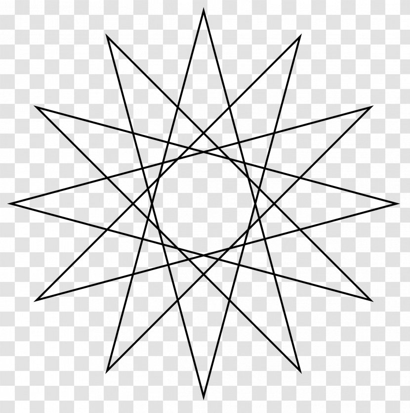 Star Polygon Regular Geometry Transparent PNG