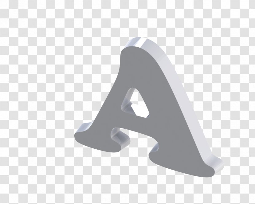 Angle Font - White - Design Transparent PNG