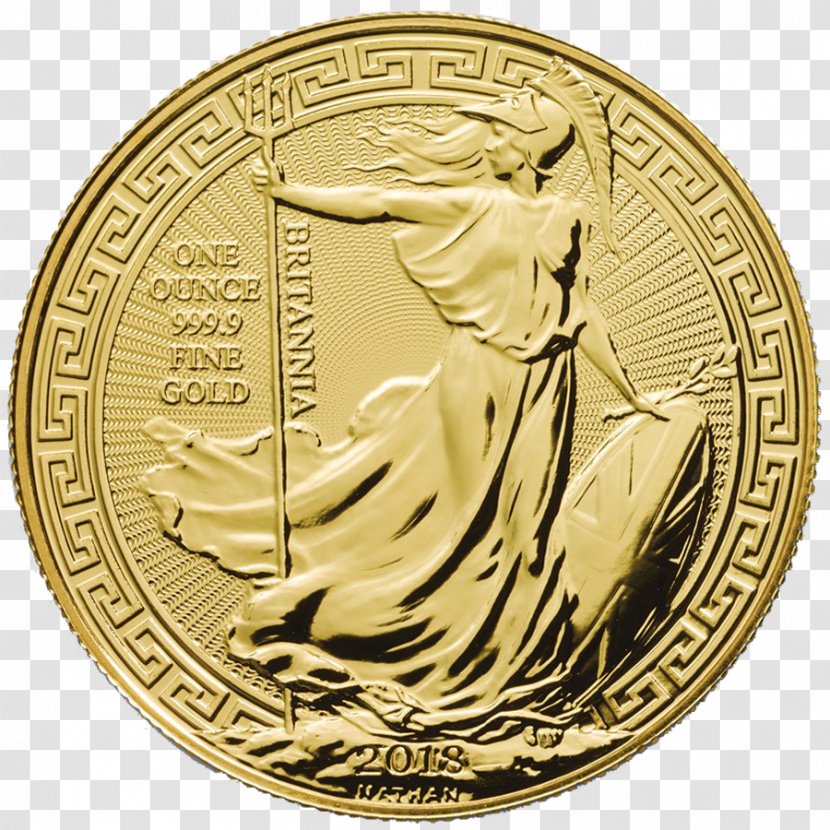 Royal Mint Britannia Bullion Coin - Gold - Lakshmi Transparent PNG