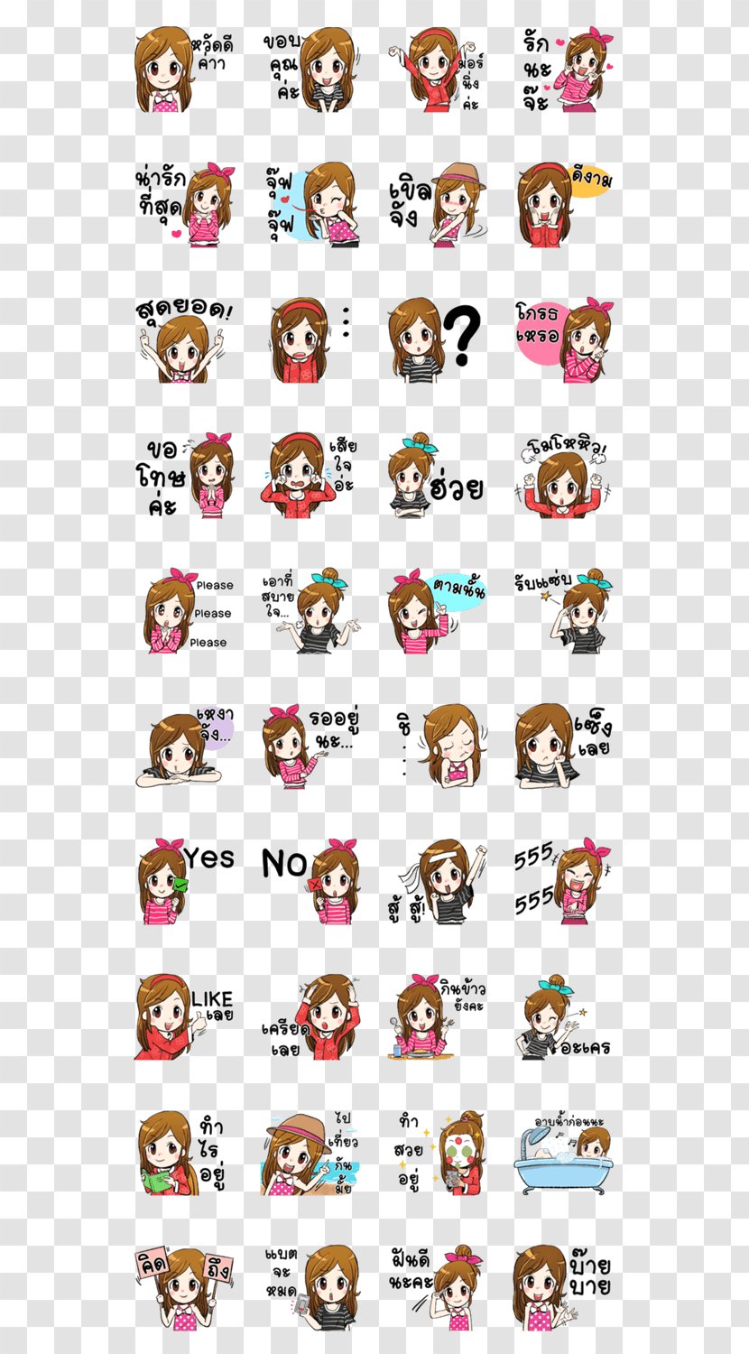 Little Red Riding Hood Sticker LINE NAVERまとめ Child - Emoticon - Line Transparent PNG