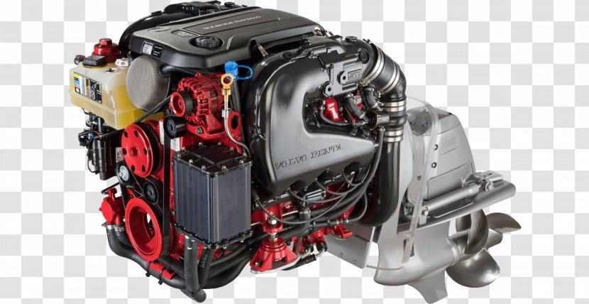Sterndrive Volvo Penta V8 Engine Chrysler 300 - Machine Transparent PNG