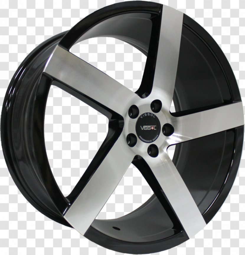 Car Alloy Wheel Tire Spoke - Center Cap Transparent PNG