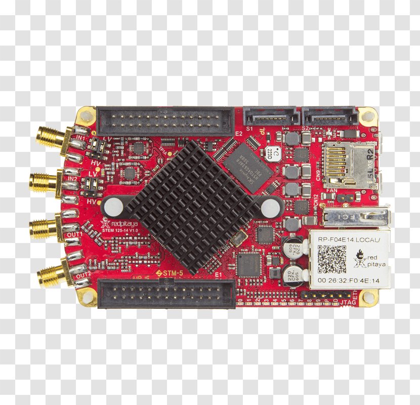 Graphics Cards & Video Adapters Electronics Elektor Microcontroller Red Pitaya - Sound Audio - Central Processing Unit (cpu) Transparent PNG