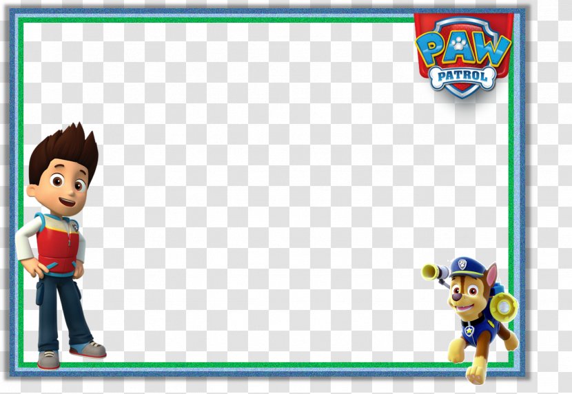 Dog Picture Frames Birthday Convite Party - Photography - Paw Patrol Transparent PNG
