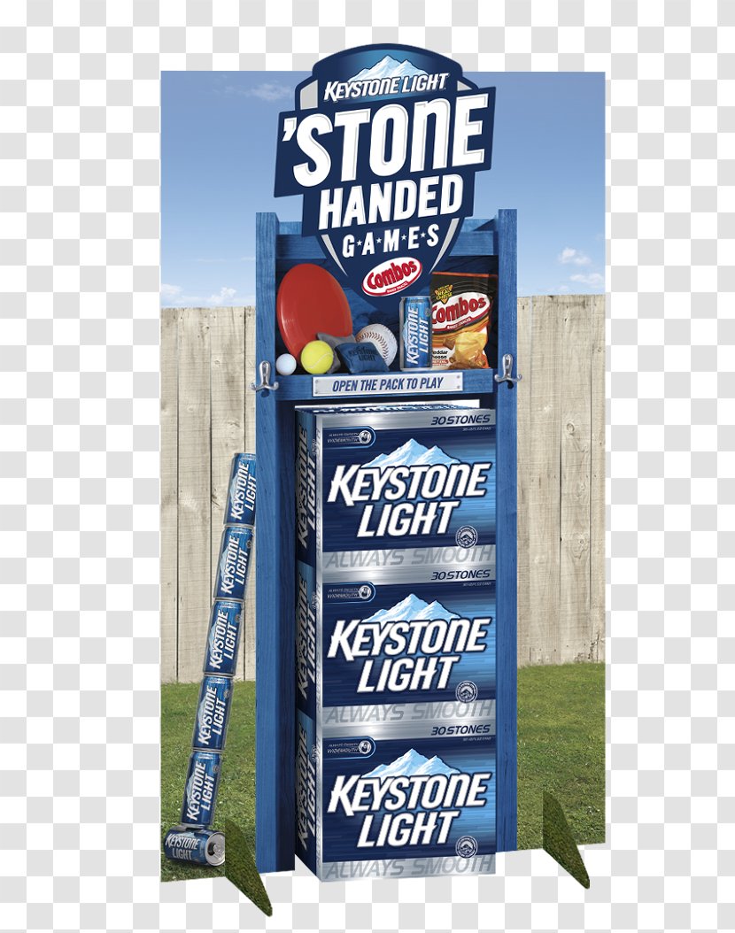 Beer Brand Keystone Display Advertising - Web Banner Transparent PNG
