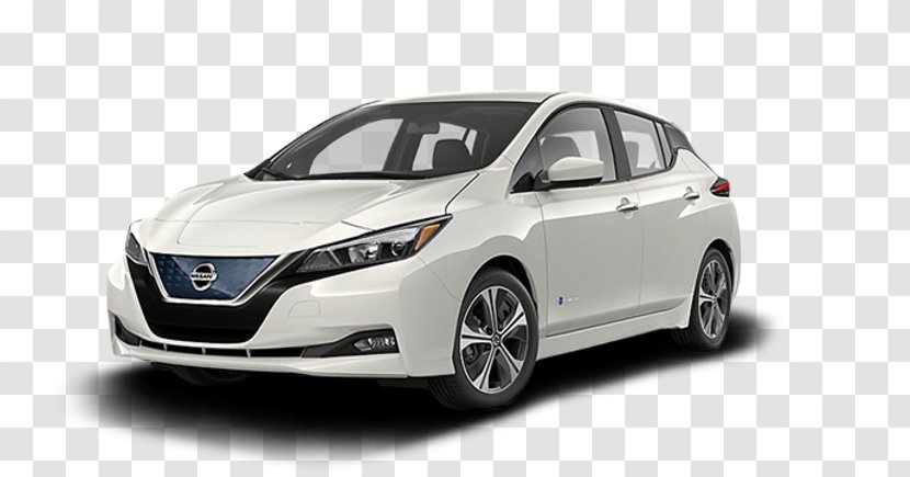 2018 Nissan LEAF SV Hatchback Car SL - Leaf Sl Transparent PNG