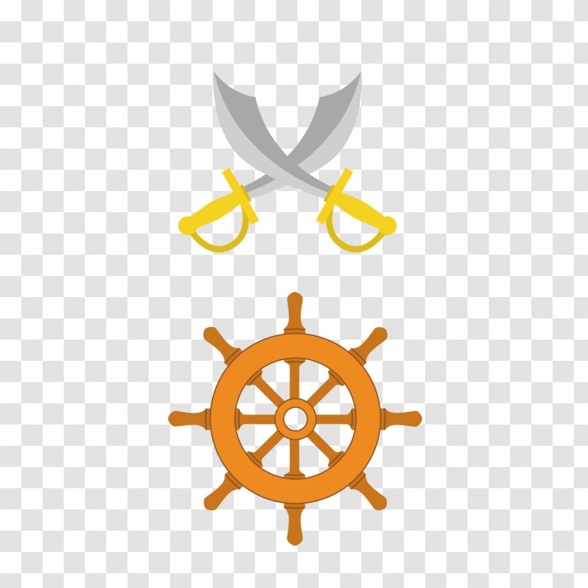 Ships Wheel Clip Art - Pattern - Pirate Transparent PNG