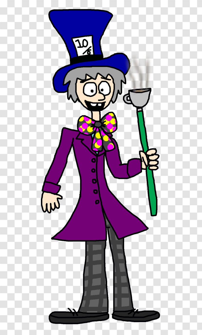 Joker Cartoon Human Behavior Clip Art - Mad Hatter Transparent PNG