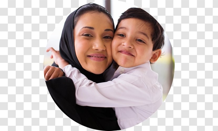 Stock Photography Islam Muslim Mother Child - Heart Transparent PNG