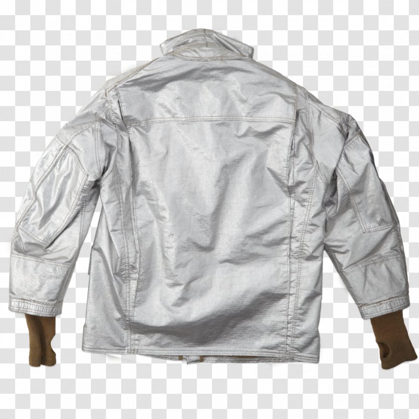 Jacket Outerwear Shirt Collar Button - White Transparent PNG