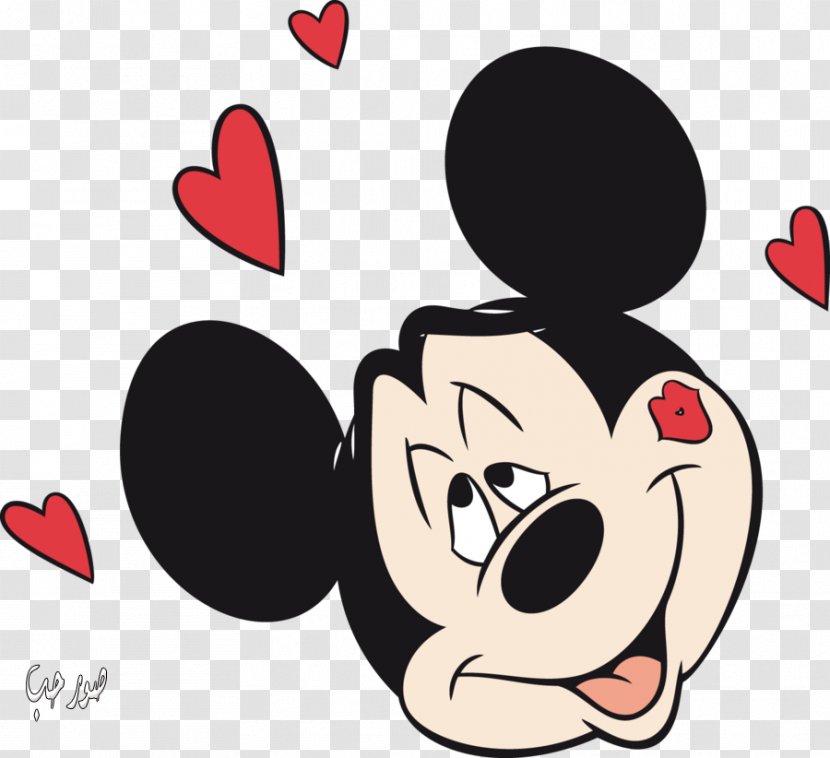 Mickey Mouse Minnie Mania Gangsta Rap - Heart Transparent PNG