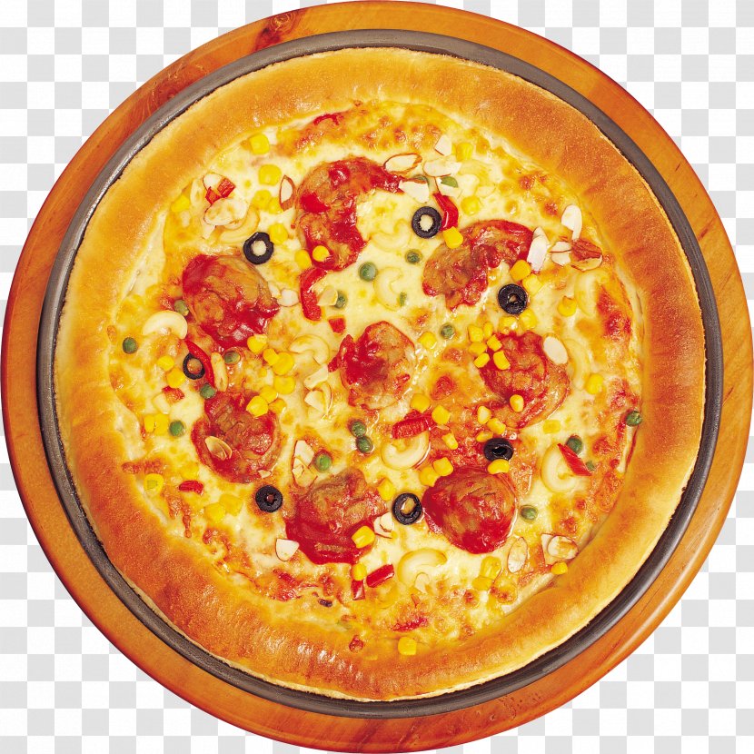 California-style Pizza Sicilian Quiche - Cuisine Transparent PNG