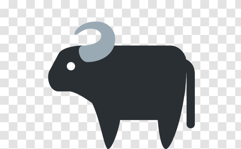 Water Buffalo Mammal Emoji Goat Sheep - Snout Transparent PNG