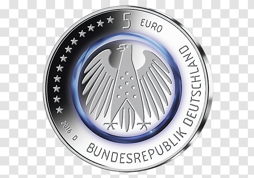 Germany Euro Coins 5 Note - Brand - Coin Transparent PNG
