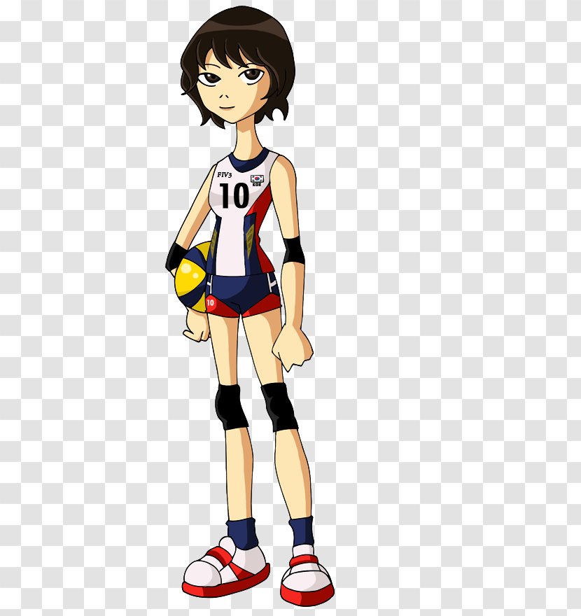 South Korea Women's National Volleyball Team Cartoon Fan Art Athlete - Heart Transparent PNG