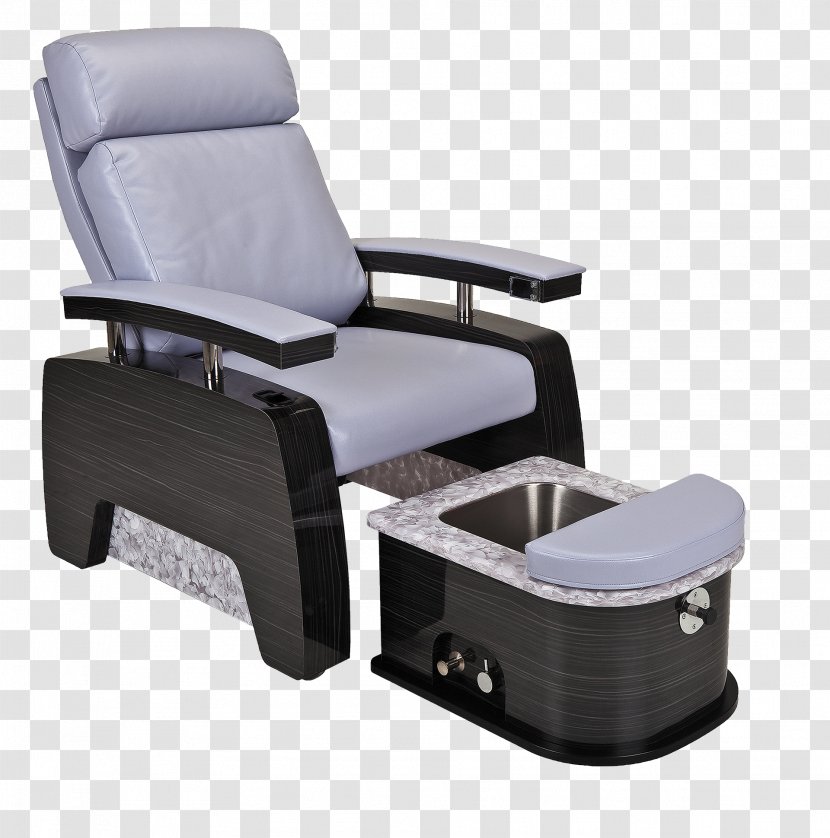 Massage Chair Table Pedicure - Barber Transparent PNG