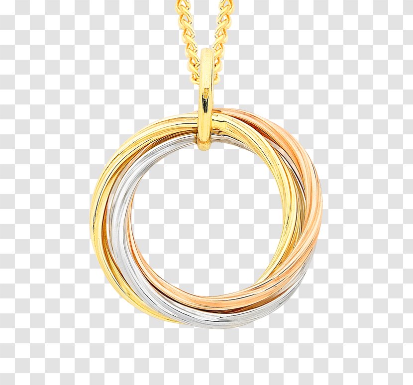Charms & Pendants Earring Necklace Jewellery Chain - Gold Circle Transparent PNG