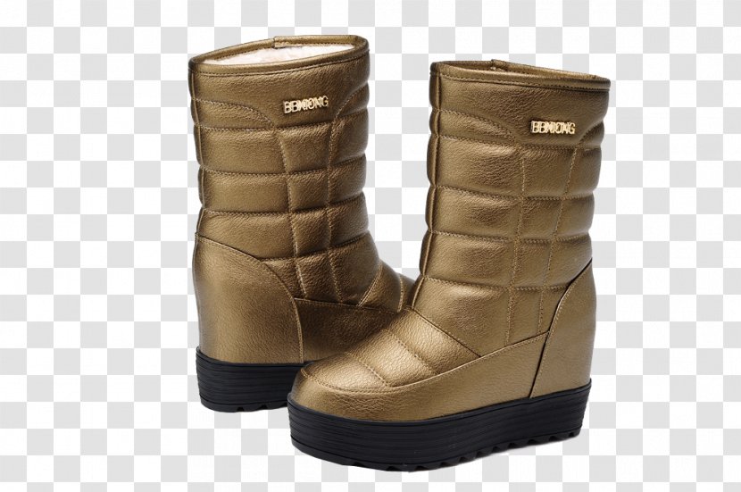 Snow Boot Shoe - Footwear - Women's Boots Transparent PNG