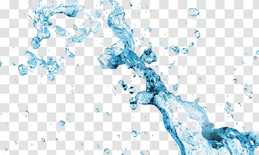Splash Water Drop - Color - Dynamic Transparent PNG