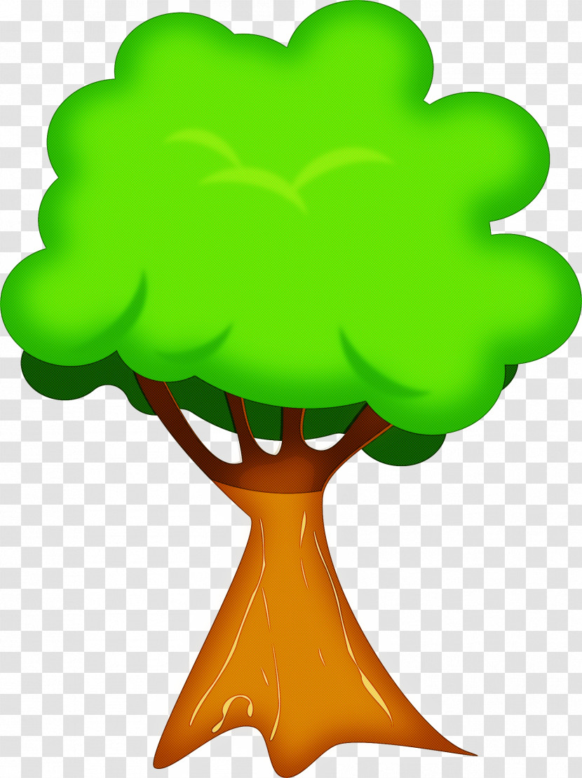 Green Symbol Tree Plant Transparent PNG