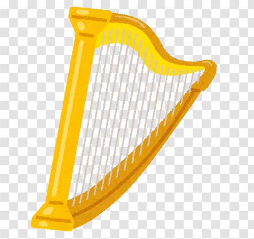 Harp Musical Instruments いらすとや Illustration - Heart - Copyright R Transparent PNG