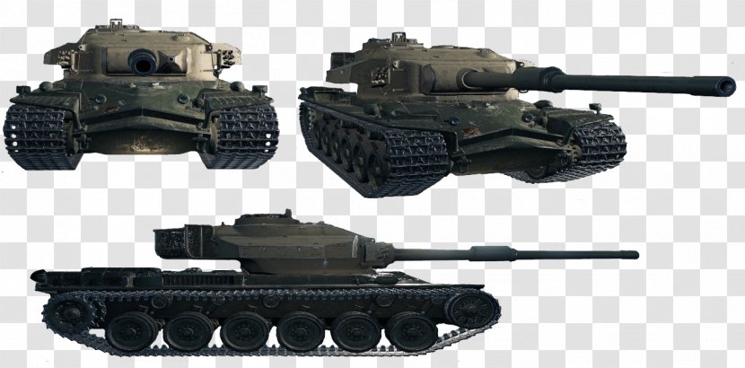 World Of Tanks Emil Centurion Gun Turret - Selfpropelled Artillery - Tank Transparent PNG