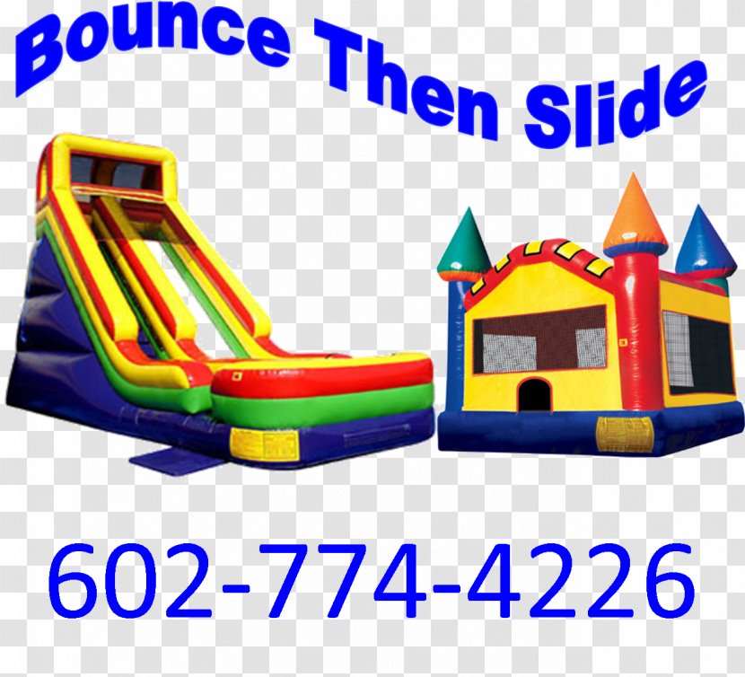 Inflatable Bouncers Water Slide Party Playground - Area Transparent PNG