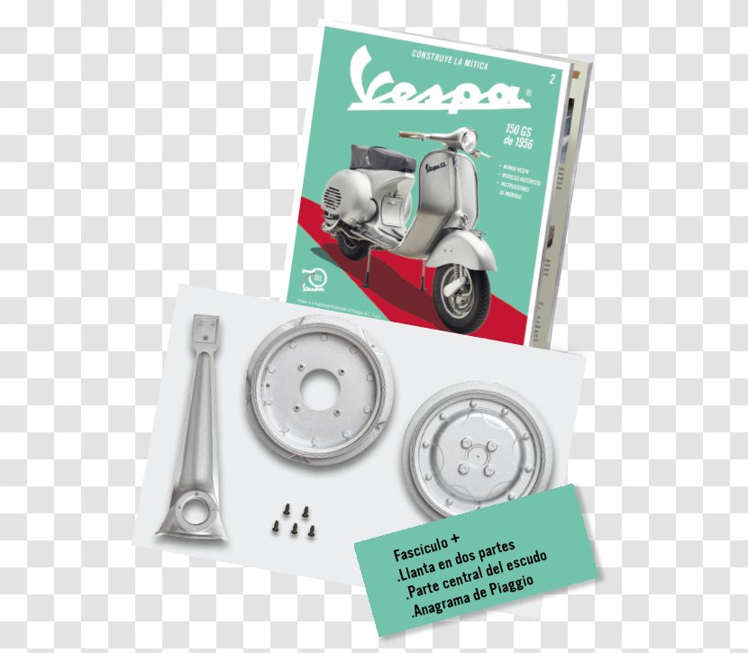 Vespa By Valerio Boni Product Hardcover Book - Breaking Wheel - Gs Transparent PNG
