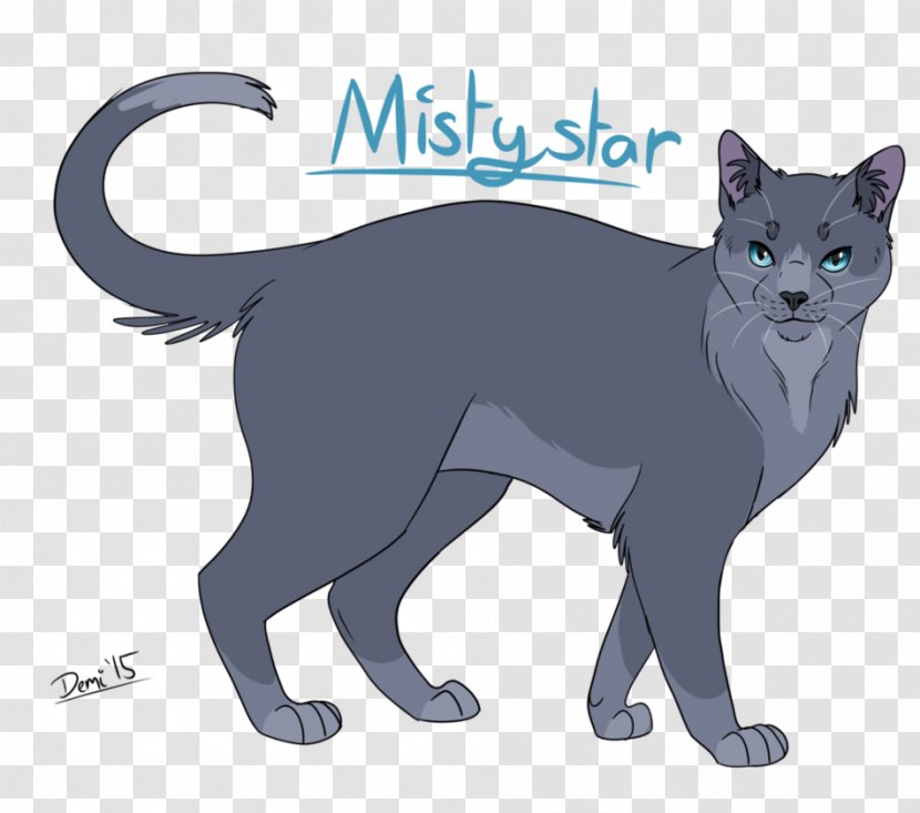 Mistystar Forest Of Secrets Cat Warriors Bluestar - Wild - Warrior Cats Transparent PNG