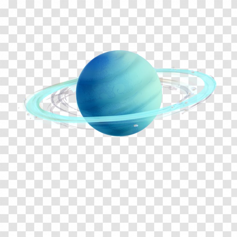 Cartoon Download - Search Engine - Vector Blue Galaxy Planet Transparent PNG