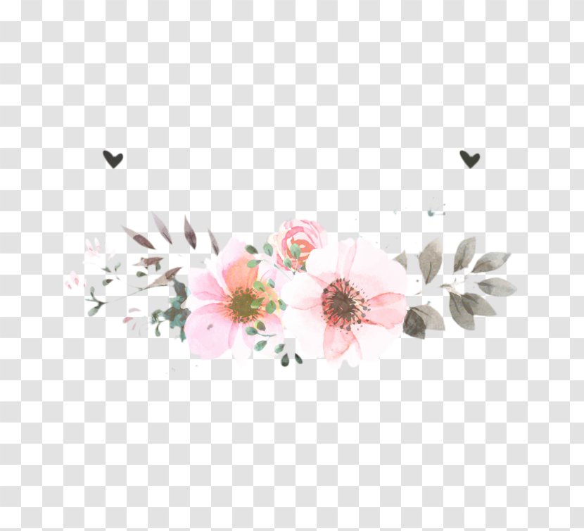 Pink Flower Cartoon - Child - Wildflower Floral Design Transparent PNG