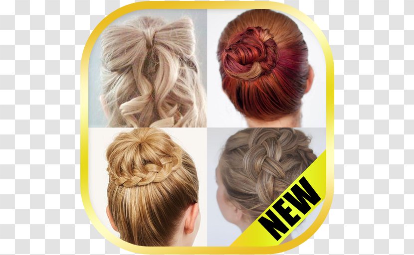 Hairstyle Bun Updo Prom - Nail Art Transparent PNG