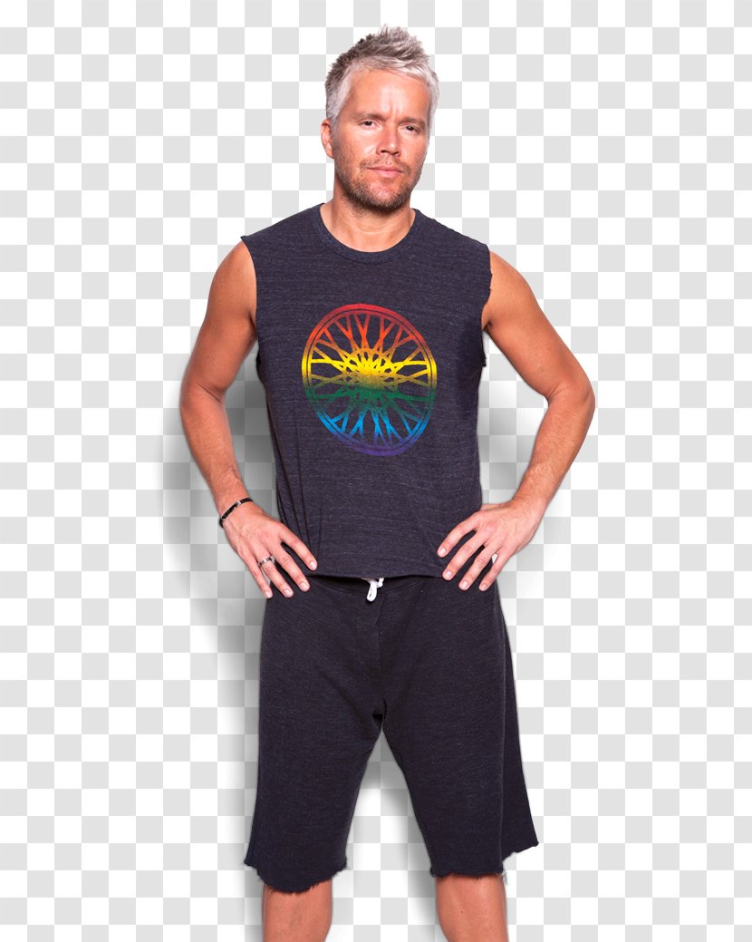 T-shirt SoulCycle WVLG - Muscle - West Village Sleeveless Shirt SportswearT-shirt Transparent PNG