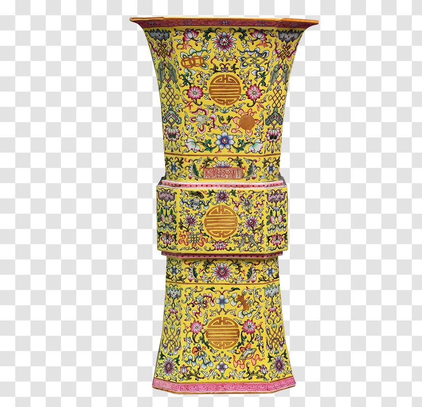 Vase China Antique Porcelain - Onglaze Decoration Transparent PNG