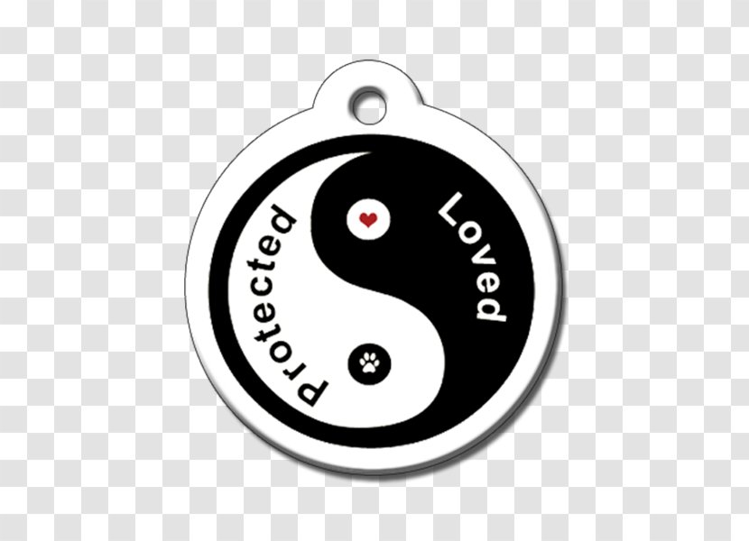 Dog Tag Pet Christmas Ornament Symbol - Yin Yang Transparent PNG