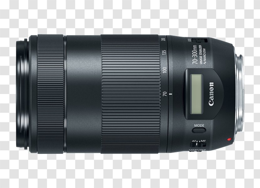 Canon EF Lens Mount 70–300mm Camera 70-300mm F/4-5.6 IS II USM - Digital Transparent PNG