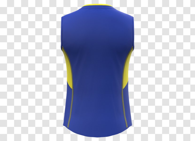 Swim Briefs Cobalt Blue Sleeveless Shirt - Electric Transparent PNG