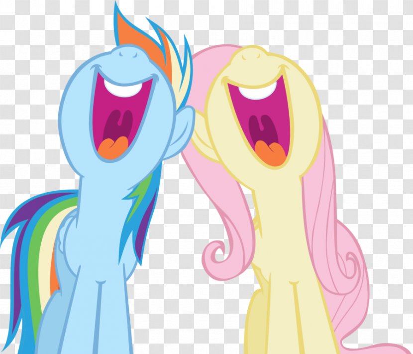 Rainbow Dash Fluttershy Pinkie Pie Rarity Pony - Heart - Singing Transparent PNG