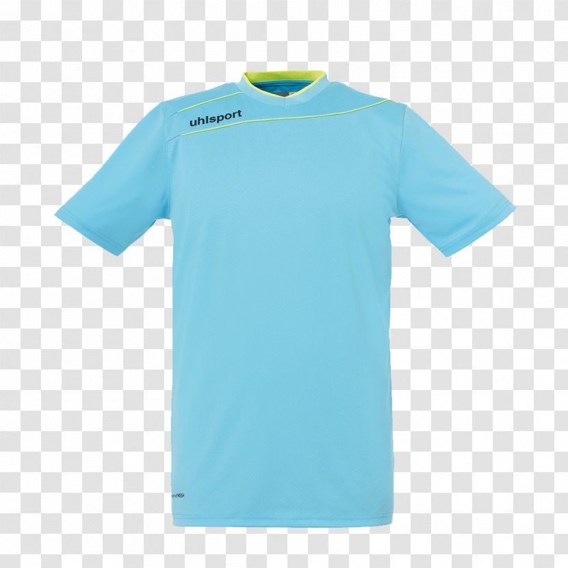 T-shirt Jersey Goalkeeper Uhlsport Kit - Short Sleeve Transparent PNG
