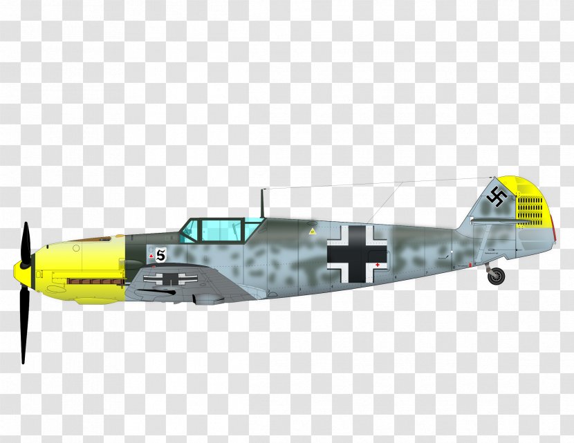 Germany Second World War Airplane Aircraft Messerschmitt Bf 109 - Planes Transparent PNG