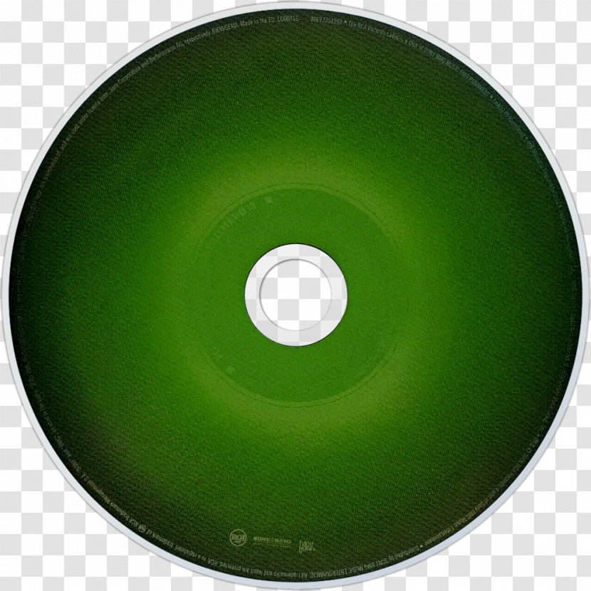 Compact Disc - Green - Design Transparent PNG