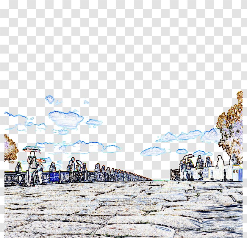 Marco Polo Bridge Tourist Attraction Monument - Wall - Painted Lugou Transparent PNG