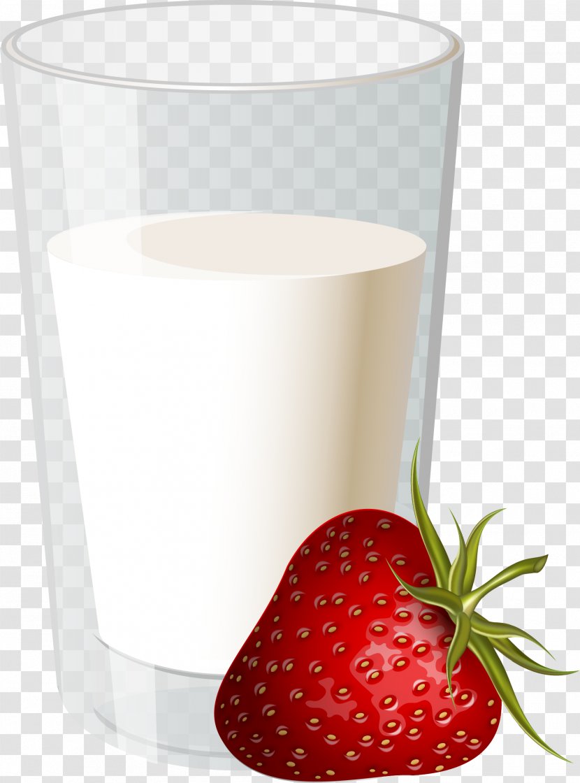 Strawberry Juice Mug Cup Transparent PNG