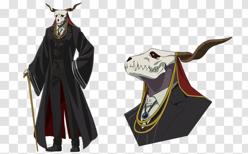 The Ancient Magus' Bride Latex Mask Cosplay Costume Transparent PNG