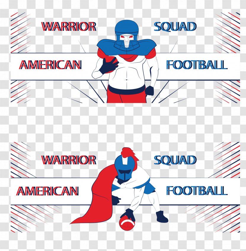 Football Player - Logo - Warriors Transparent PNG