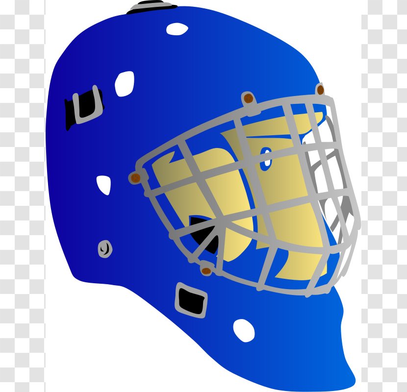 Goaltender Mask Ice Hockey Clip Art - Helmet Transparent PNG