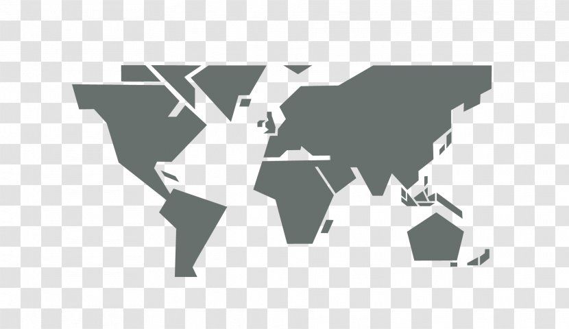 World Map Wall Decal Vector Graphics - Creative Transparent PNG