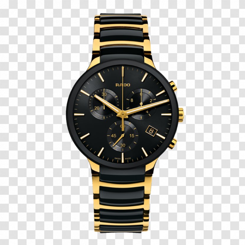 Rado Centrix Watch Chronograph Jewellery - Strap Transparent PNG