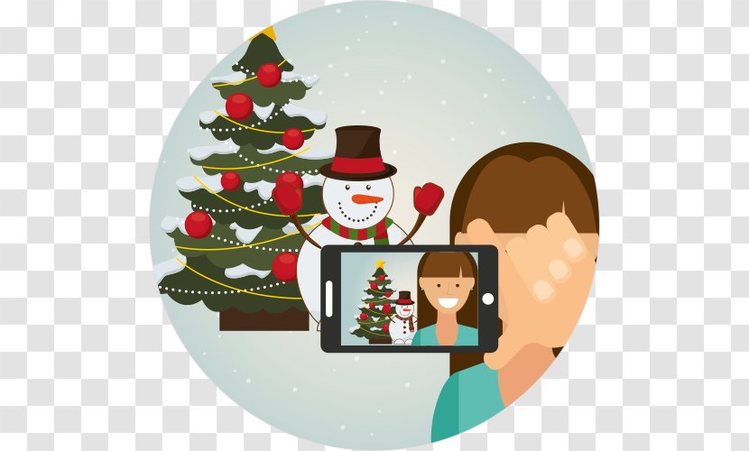 Christmas Decoration Santa Claus - Ornament - Selfie Transparent PNG