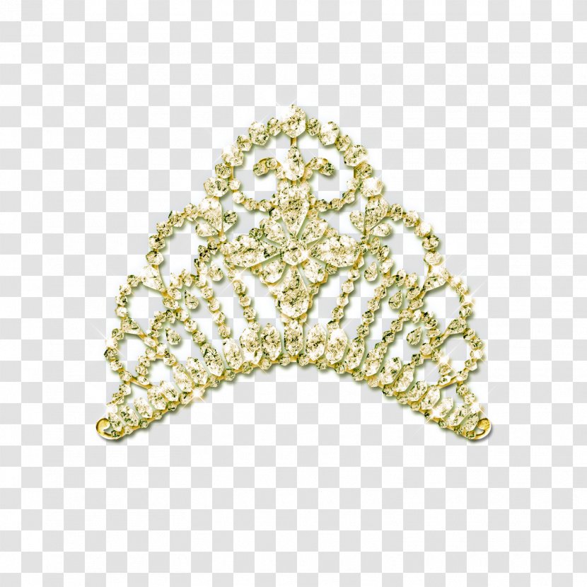 Diamond Tiara Crown Clip Art - Imitation Gemstones Rhinestones - Backdrop Transparent PNG